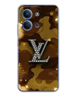 Чехол для Xiaomi Poco C85 с картинкой «Камуфляжный Louis Vuitton» Чехол для Xiaomi Poco C85 с картинкой «Камуфляжный Louis Vuitton»