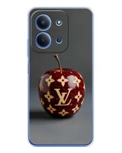 Чохол для Xiaomi Poco C85 з картинкою «Червоне яблуко LV»