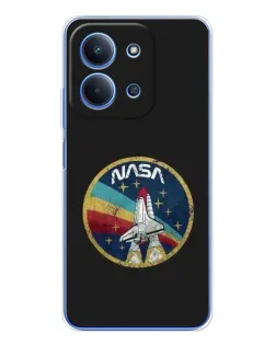 Чохол для Xiaomi Poco C85 з картинкою «NASA — емблема місії»