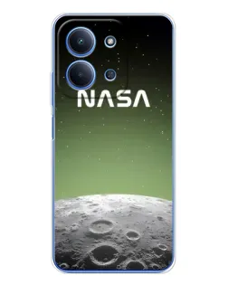 Чехол для Xiaomi Poco C85 с картинкой «NASA — лунный градиент»
