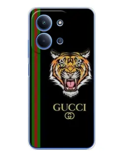 Чохол для Xiaomi Poco C85 з картинкою «Тигр Gucci»