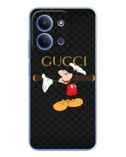 Чохол для Xiaomi Poco C85 з картинкою «Міккі Маус Gucci»