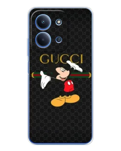 Чохол для Xiaomi Poco C85 з картинкою «Міккі Маус Gucci»
