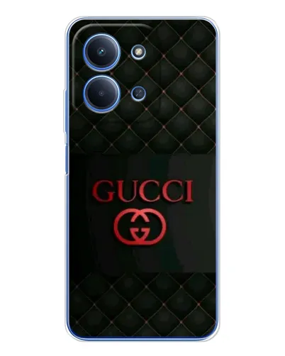 Чохол для Xiaomi Poco C85 з картинкою «Gucci — стьобаний чорний»