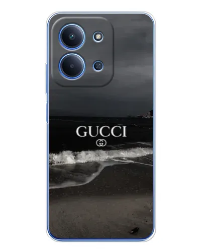 Чохол для Xiaomi Poco C85 з картинкою «Gucci — морський прибій»