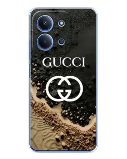 Чохол для Xiaomi Poco C85 з картинкою «Gucci — піщані дюни»