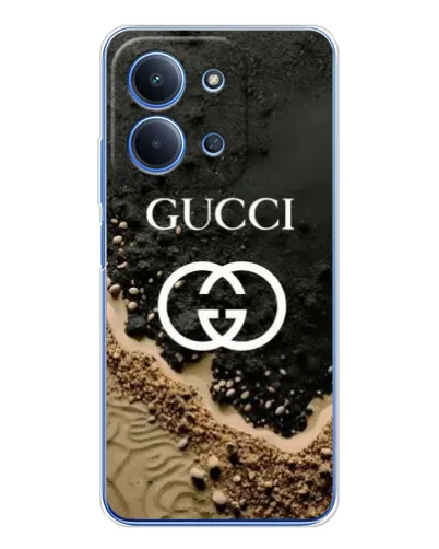 Чохол для Xiaomi Poco C85 з картинкою «Gucci — піщані дюни»