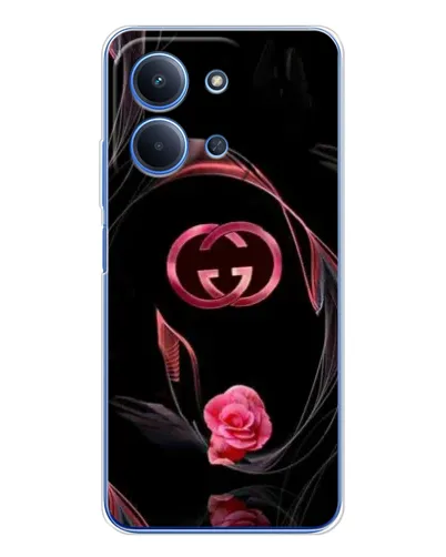 Чохол для Xiaomi Poco C85 з картинкою «Gucci — неонова троянда»