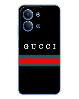 Чохол для Xiaomi Poco C85 з картинкою «Gucci — червоний пояс»