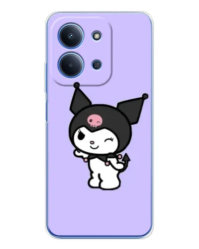Чехол для Xiaomi Poco C85 с картинкой «Классическая Kuromi»