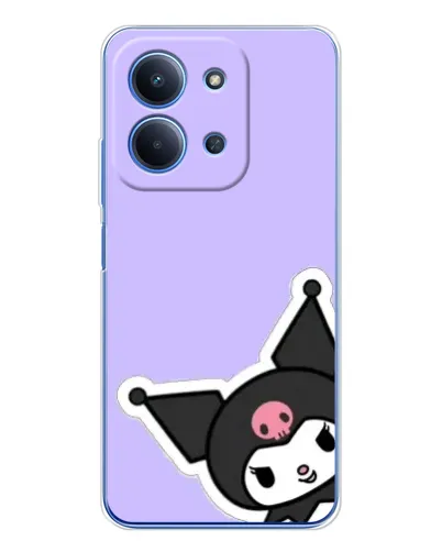 Чехол для Xiaomi Poco C85 с картинкой «Забавная Kuromi»