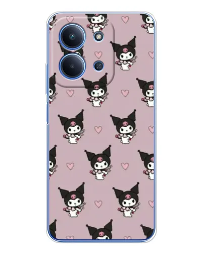 Чехол для Xiaomi Poco C85 с картинкой «Kuromi — ночной сон»