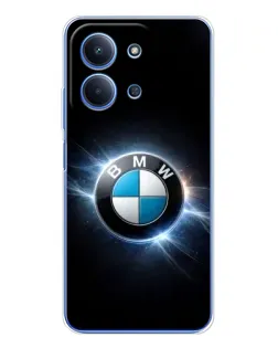 Чохол для Xiaomi Poco C85 з картинкою «BMW — неонове сяйво» Чохол для Xiaomi Poco C85 з картинкою «BMW — неонове сяйво»