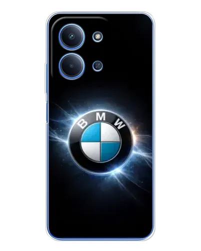 Чохол для Xiaomi Poco C85 з картинкою «BMW — неонове сяйво» Чохол для Xiaomi Poco C85 з картинкою «BMW — неонове сяйво»