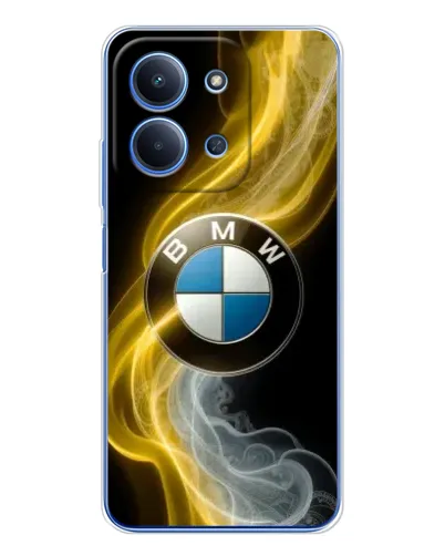 Чохол для Xiaomi Poco C85 з картинкою «Золотистий дим BMW» Чохол для Xiaomi Poco C85 з картинкою «Золотистий дим BMW»
