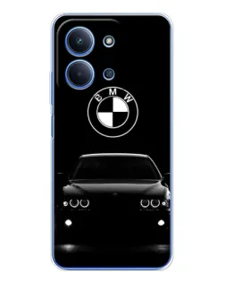 Чохол для Xiaomi Poco C85 з картинкою «BMW — погляд з темряви» Чохол для Xiaomi Poco C85 з картинкою «BMW — погляд з темряви»