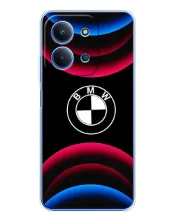 Чохол для Xiaomi Poco C85 з картинкою «Логотип BMW та неонові дуги» Чохол для Xiaomi Poco C85 з картинкою «Логотип BMW та неонові дуги»