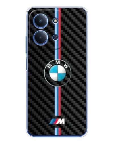 Чохол для Xiaomi Poco C85 з картинкою «Емблема BMW та карбон» Чохол для Xiaomi Poco C85 з картинкою «Емблема BMW та карбон»