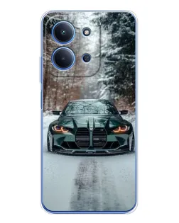 Чохол для Xiaomi Poco C85 з картинкою «BMW у зимовому лісі» Чохол для Xiaomi Poco C85 з картинкою «BMW у зимовому лісі»