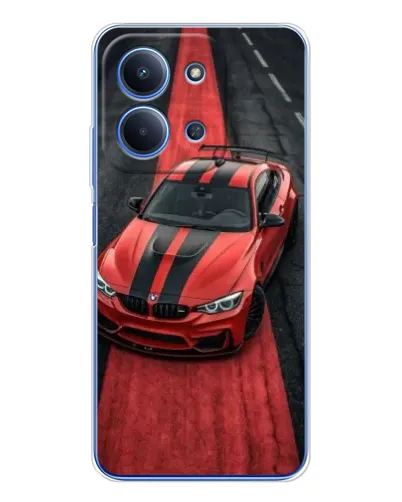Чохол для Xiaomi Poco C85 з картинкою «BMW на червоній доріжці» Чохол для Xiaomi Poco C85 з картинкою «BMW на червоній доріжці»