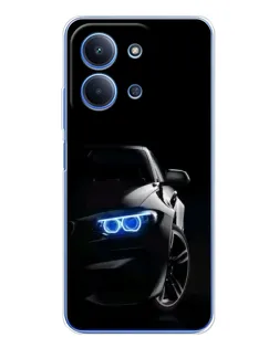 Чохол для Xiaomi Poco C85 з картинкою «BMW — нічний погляд» Чохол для Xiaomi Poco C85 з картинкою «BMW — нічний погляд»