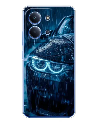 Чехол для Xiaomi Poco C85 с картинкой «BMW под дождем» Чехол для Xiaomi Poco C85 с картинкой «BMW под дождем»
