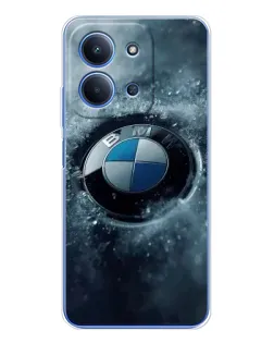 Чохол для Xiaomi Poco C85 з картинкою «Логотип BMW — лід» Чохол для Xiaomi Poco C85 з картинкою «Логотип BMW — лід»