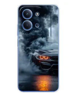 Чохол для Xiaomi Poco C85 з картинкою «BMW M-Power — абстракція» Чохол для Xiaomi Poco C85 з картинкою «BMW M-Power — абстракція»