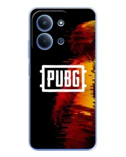 Чохол для Xiaomi Poco C85 з картинкою «Яскравий логотип PUBG»