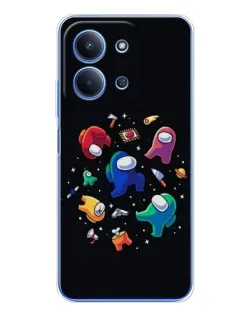 Чохол для Xiaomi Poco C85 з картинкою «Among Us космос»