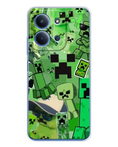 Чохол для Xiaomi Poco C85 з картинкою «Кріпери Minecraft» Чохол для Xiaomi Poco C85 з картинкою «Кріпери Minecraft»
