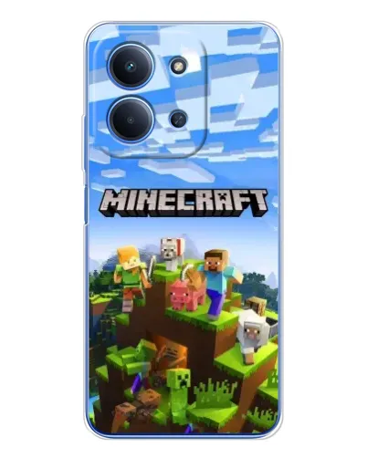 Чохол для Xiaomi Poco C85 з картинкою «Minecraft класичний світ» Чохол для Xiaomi Poco C85 з картинкою «Minecraft класичний світ»