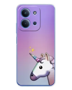Чехол для Xiaomi Poco C85 с картинкой «Единорог градиент» Чехол для Xiaomi Poco C85 с картинкой «Единорог градиент»