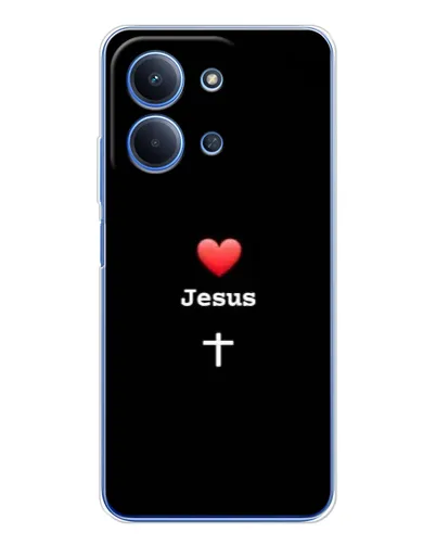Чехол для Xiaomi Poco C85 с картинкой «Сердце - Jesus» Чехол для Xiaomi Poco C85 с картинкой «Сердце - Jesus»