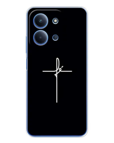 Чехол для Xiaomi Poco C85 с картинкой «Тонкий крест» Чехол для Xiaomi Poco C85 с картинкой «Тонкий крест»