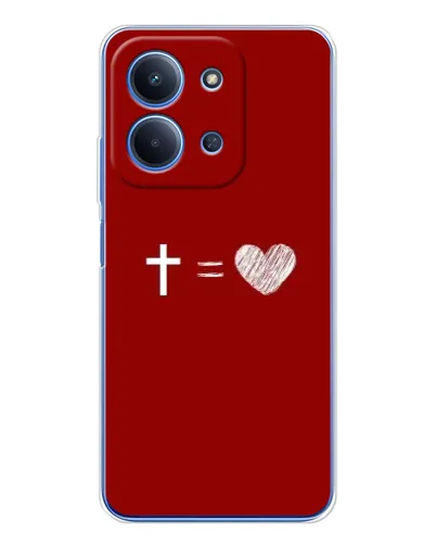 Чехол для Xiaomi Poco C85 с картинкой «Уравнение любви» Чехол для Xiaomi Poco C85 с картинкой «Уравнение любви»