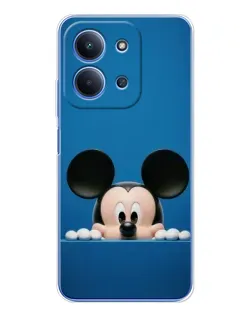 Чехол для Xiaomi Poco C85 с картинкой «Микки выглядывает» Чехол для Xiaomi Poco C85 с картинкой «Микки выглядывает»