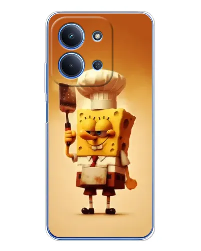 Чохол для Xiaomi Poco C85 з картинкою «Губка Боб кухар» Чохол для Xiaomi Poco C85 з картинкою «Губка Боб кухар»