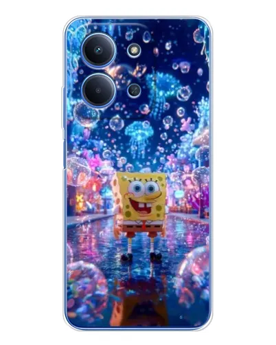 Чохол для Xiaomi Poco C85 з картинкою «Неоновий океан» Чохол для Xiaomi Poco C85 з картинкою «Неоновий океан»