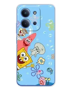 Чехол для Xiaomi Poco C85 с картинкой «Веселые пузырьки» Чехол для Xiaomi Poco C85 с картинкой «Веселые пузырьки»