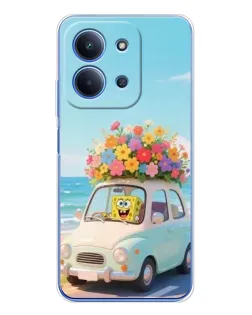 Чехол для Xiaomi Poco C85 с картинкой «Автомобильное путешествие» Чехол для Xiaomi Poco C85 с картинкой «Автомобильное путешествие»