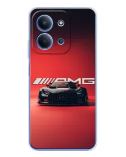 Чехол для Xiaomi Poco C85 с картинкой «Mercedes AMG — красная линия» Чехол для Xiaomi Poco C85 с картинкой «Mercedes AMG — красная линия»