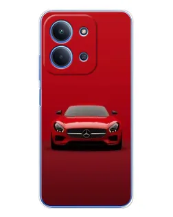 Чехол для Xiaomi Poco C85 с картинкой «Красный Mercedes AMG» Чехол для Xiaomi Poco C85 с картинкой «Красный Mercedes AMG»