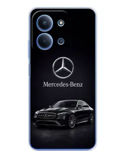 Чехол для Xiaomi Poco C85 с картинкой «Mercedes — решетка радиатора» Чехол для Xiaomi Poco C85 с картинкой «Mercedes — решетка радиатора»