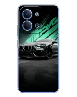 Чехол для Xiaomi Poco C85 с картинкой «Темный Mercedes AMG» Чехол для Xiaomi Poco C85 с картинкой «Темный Mercedes AMG»