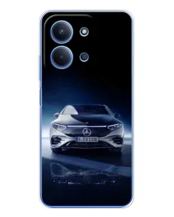 Чехол для Xiaomi Poco C85 с картинкой «Ночной Mercedes EQ» Чехол для Xiaomi Poco C85 с картинкой «Ночной Mercedes EQ»