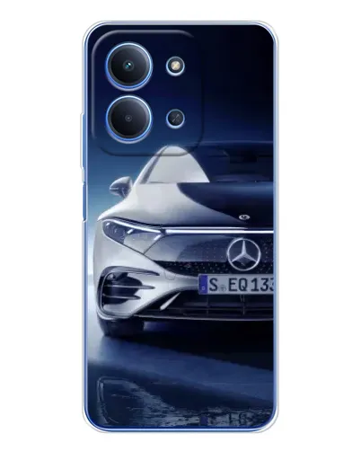 Чехол для Xiaomi Poco C85 с картинкой «Mercedes EQ — будущее» Чехол для Xiaomi Poco C85 с картинкой «Mercedes EQ — будущее»