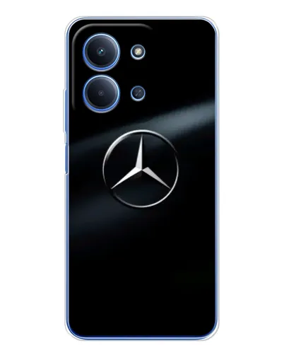 Чехол для Xiaomi Poco C85 с картинкой «Mercedes на металле» Чехол для Xiaomi Poco C85 с картинкой «Mercedes на металле»