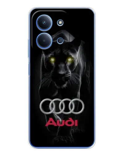 Чохол для Xiaomi Poco C85 з картинкою «Пантера та Audi»