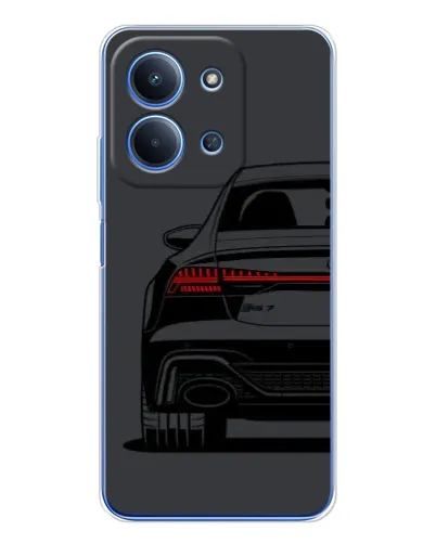 Чохол для Xiaomi Poco C85 з картинкою «Задня частина Audi — арт»